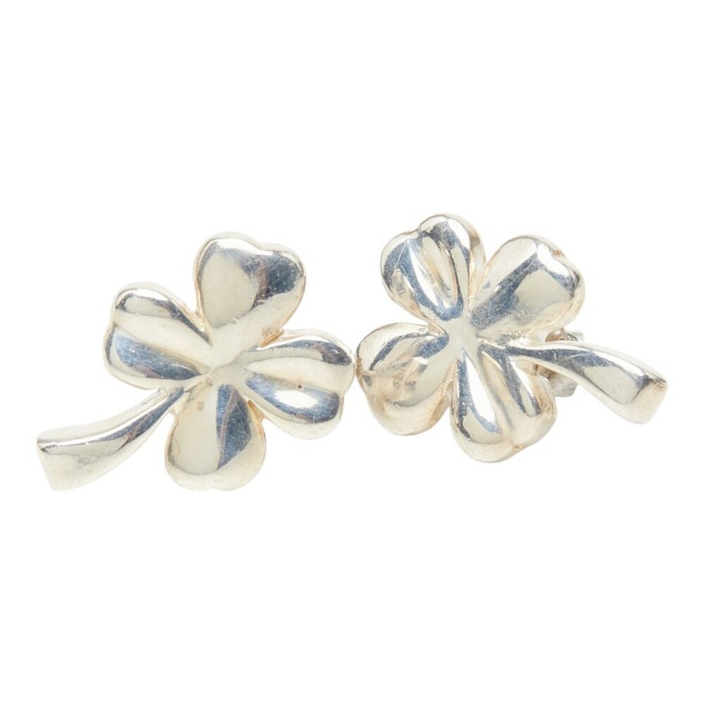 CHANEL Silver Love Earrings